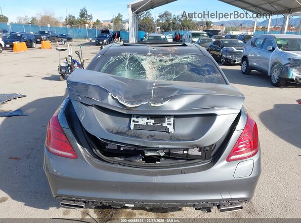 WDDUG6DB7GA234948 2016 MERCEDES-BENZ S 550 PLUG-IN HYBRID Gray 