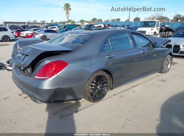WDDUG6DB7GA234948 2016 MERCEDES-BENZ S 550 PLUG-IN HYBRID Gray Задня права чверть