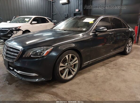 WDDUG6EB0JA345864 2018 MERCEDES-BENZ S-CLASS Navy 