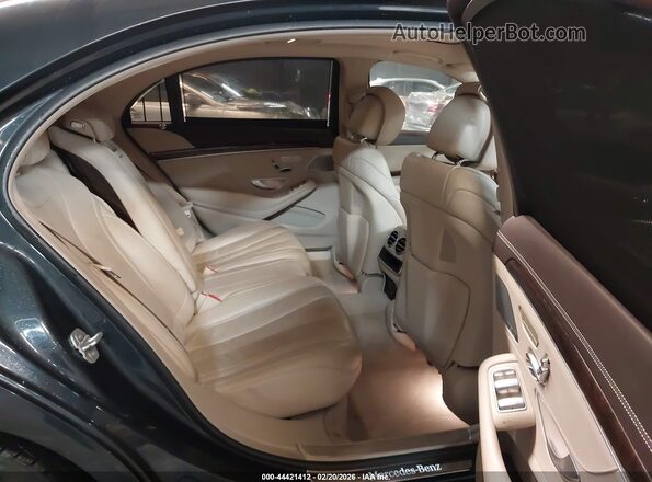 WDDUG6EB0JA345864 2018 MERCEDES-BENZ S-CLASS Navy 