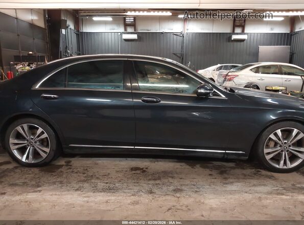 WDDUG6EB0JA345864 2018 MERCEDES-BENZ S-CLASS Navy 