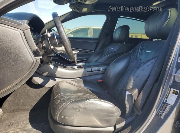 WDDUG7JB3HA317191 2017 MERCEDES-BENZ S Charcoal Front interior view