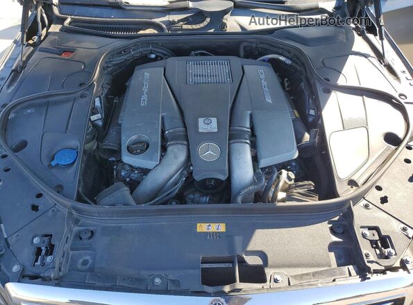 WDDUG7JB3HA317191 2017 MERCEDES-BENZ S Charcoal Rear interior view