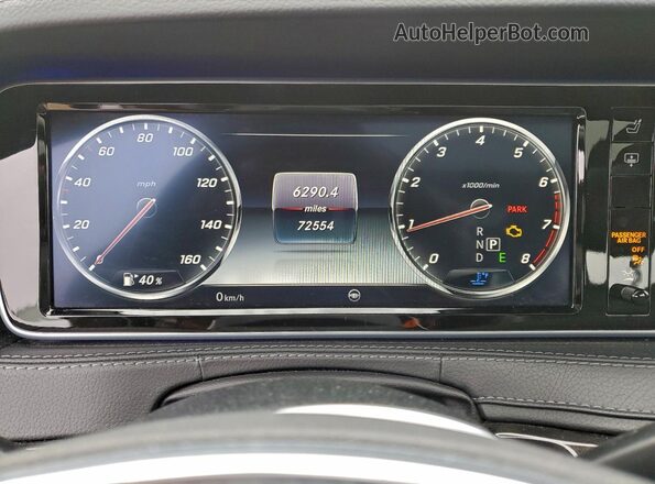 WDDUG8CB4HA300807 2017 MERCEDES-BENZ S Black 