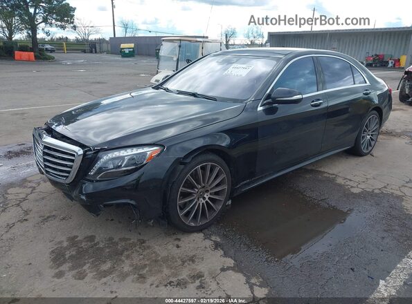 WDDUG8CB4HA323178 2017 MERCEDES-BENZ S-CLASS Black Vista tres cuartos delantera izquierda