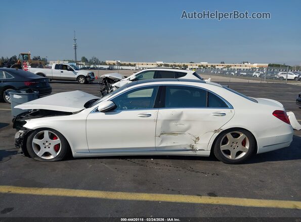 WDDUG8CB6GA236168 2016 MERCEDES-BENZ S-CLASS Белый 