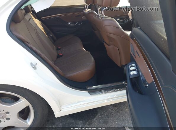 WDDUG8CB6GA236168 2016 MERCEDES-BENZ S-CLASS Белый Вид наклейки с VIN-кодом