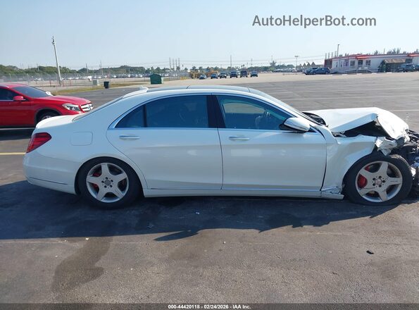 WDDUG8CB6GA236168 2016 MERCEDES-BENZ S-CLASS Белый Панорамный вид салона 360°