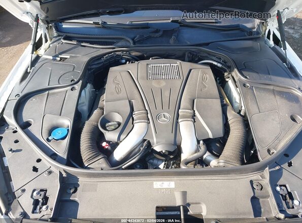 WDDUG8CB6HA313302 2017 MERCEDES-BENZ S-CLASS Белый Вид сзади
