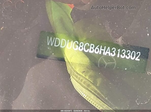 WDDUG8CB6HA313302 2017 MERCEDES-BENZ S-CLASS Белый 