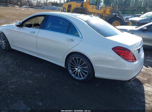 WDDUG8CB6HA313302 2017 MERCEDES-BENZ S-CLASS Белый Задняя левая четверть