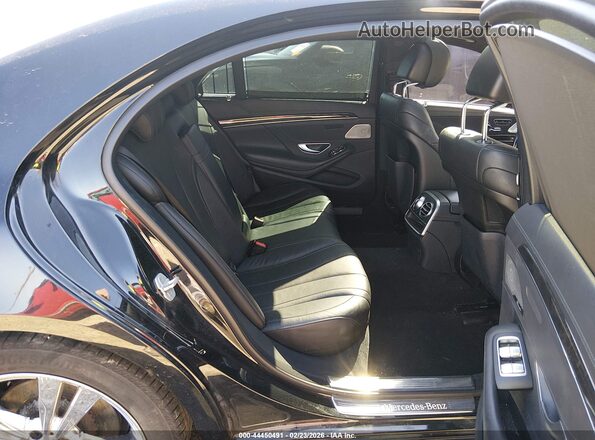 WDDUG8CB7HA335681 2017 MERCEDES-BENZ S-CLASS Black Widok naklejki z numerem VIN