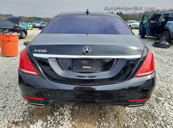 WDDUG8CB8GA220280 2016 MERCEDES-BENZ S Black Widok z tyłu