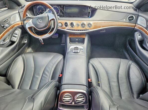 WDDUG8CB8GA220280 2016 MERCEDES-BENZ S Black Widok deski rozdzielczej