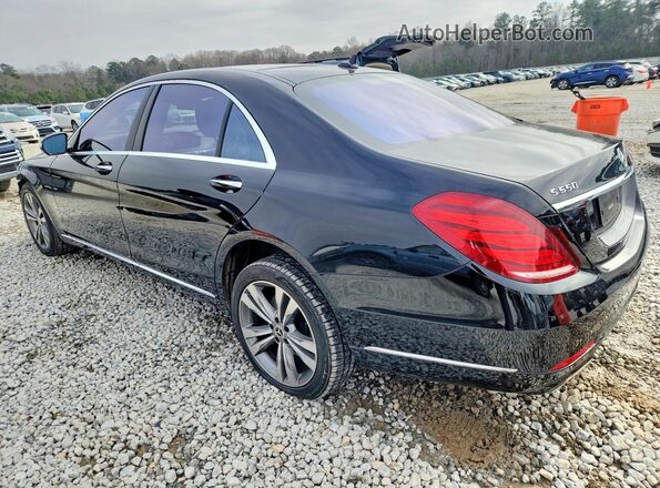 WDDUG8CB8GA220280 2016 MERCEDES-BENZ S Black Tył lewy