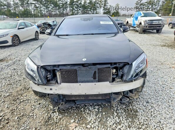 WDDUG8CB8GA220280 2016 MERCEDES-BENZ S Black Widok z przodu