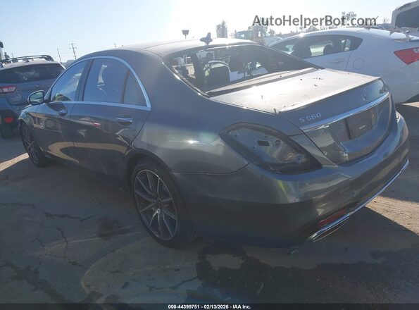 WDDUG8DB0KA484505 2019 MERCEDES-BENZ S-CLASS Gray Задня ліва чверть