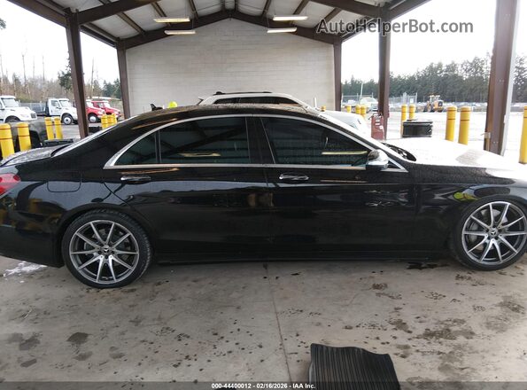 WDDUG8DB1JA384847 2018 MERCEDES-BENZ S-CLASS Black Widok wnętrza z tyłu