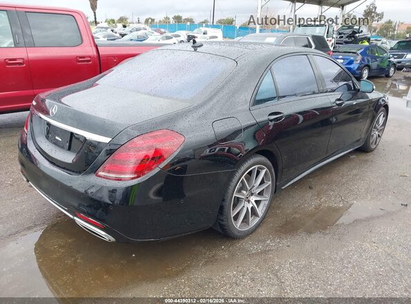 WDDUG8DB1KA444157 2019 MERCEDES-BENZ S-CLASS Черный Задняя правая четверть