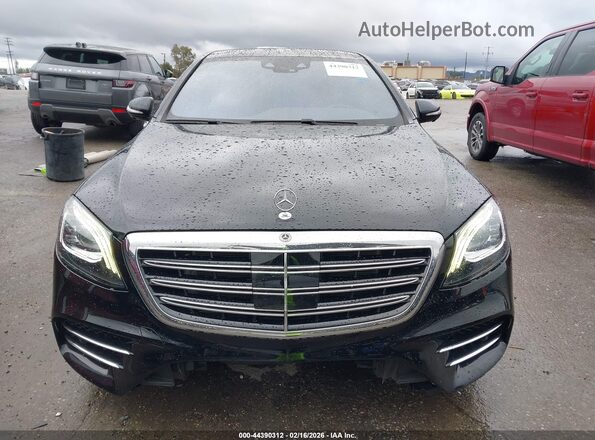 WDDUG8DB1KA444157 2019 MERCEDES-BENZ S-CLASS Черный Вид щитка приборов