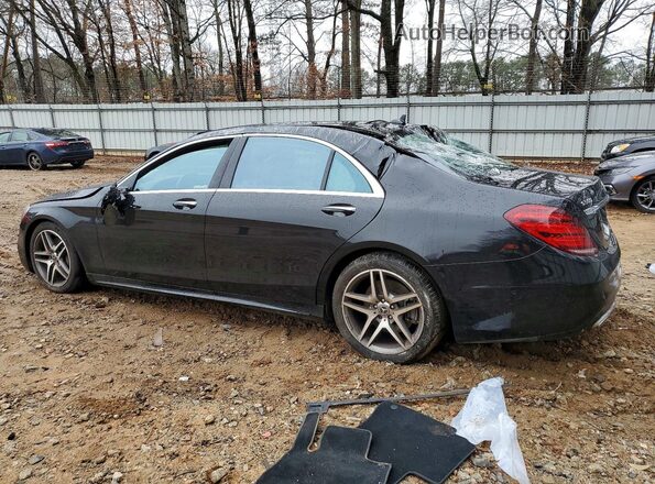 WDDUG8DB2JA409982 2018 MERCEDES-BENZ S Черный Задняя левая четверть
