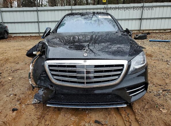 WDDUG8DB2JA409982 2018 MERCEDES-BENZ S Черный Вид спереди