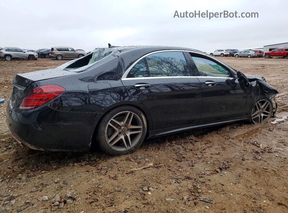 WDDUG8DB2JA409982 2018 MERCEDES-BENZ S Черный Задняя правая четверть