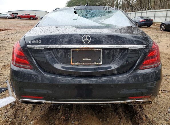 WDDUG8DB2JA409982 2018 MERCEDES-BENZ S Черный Вид сзади