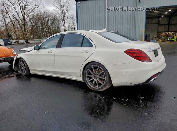 WDDUG8DB2JA412378 2018 MERCEDES-BENZ S White უკანა მარცხენა