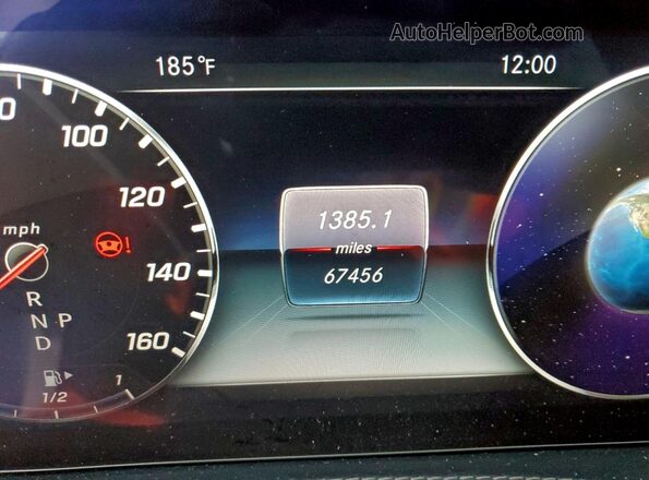 WDDUG8DB2JA412378 2018 MERCEDES-BENZ S White ხელსაწყოთა პანელის ხედი