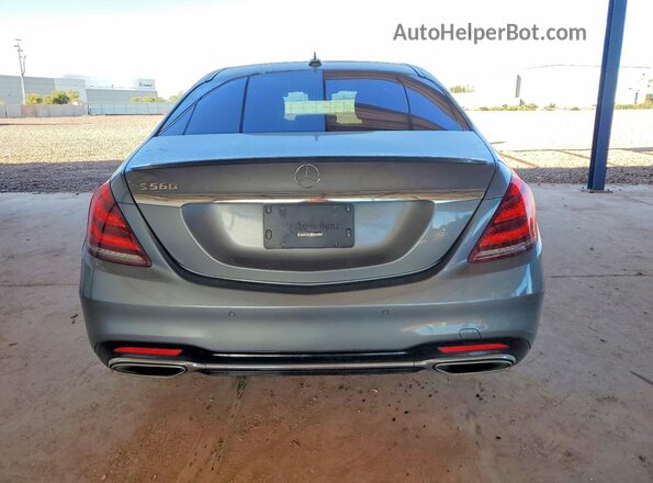 WDDUG8DB3KA426694 2019 MERCEDES-BENZ S Gray უკანა ხედი