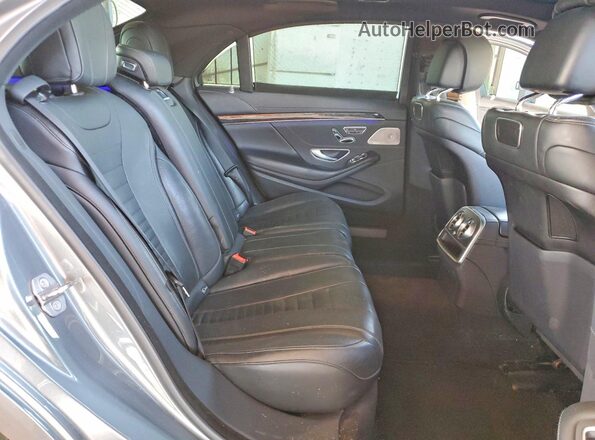 WDDUG8DB3KA426694 2019 MERCEDES-BENZ S Gray უკანა სავარძლების ხედი