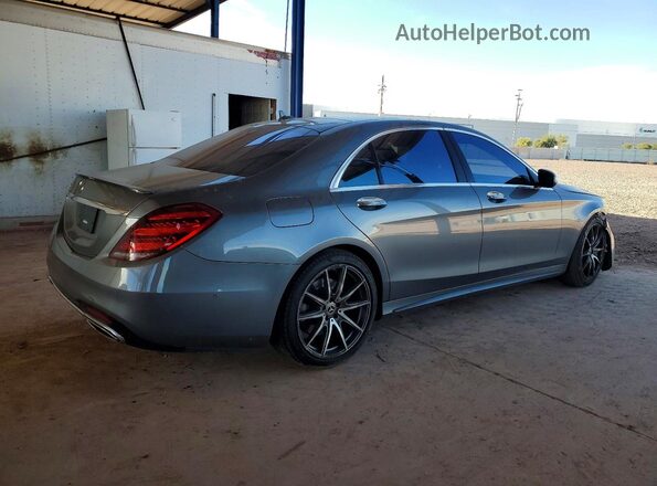 WDDUG8DB3KA426694 2019 MERCEDES-BENZ S Gray უკანა მარჯვენა