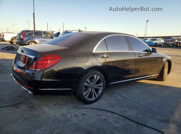 WDDUG8DB5KA438412 2019 MERCEDES-BENZ S Черный Задняя правая четверть
