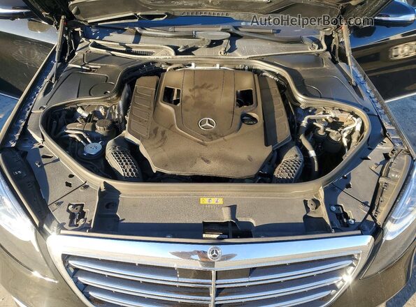 WDDUG8DB5KA438412 2019 MERCEDES-BENZ S Черный Вид задней части салона