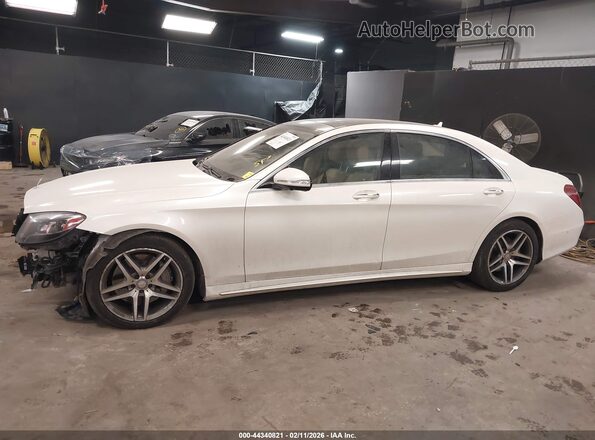 WDDUG8FB1GA207947 2016 MERCEDES-BENZ S-CLASS White 