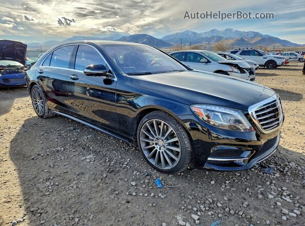 WDDUG8FB3HA316072 2017 MERCEDES-BENZ S Черный Передняя правая четверть