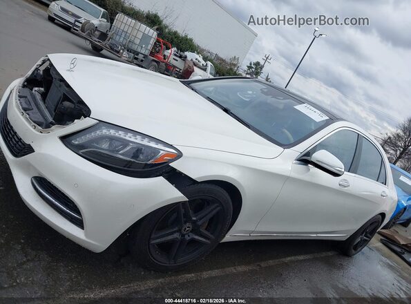 WDDUG8FB6HA313666 2017 MERCEDES-BENZ S-CLASS White 