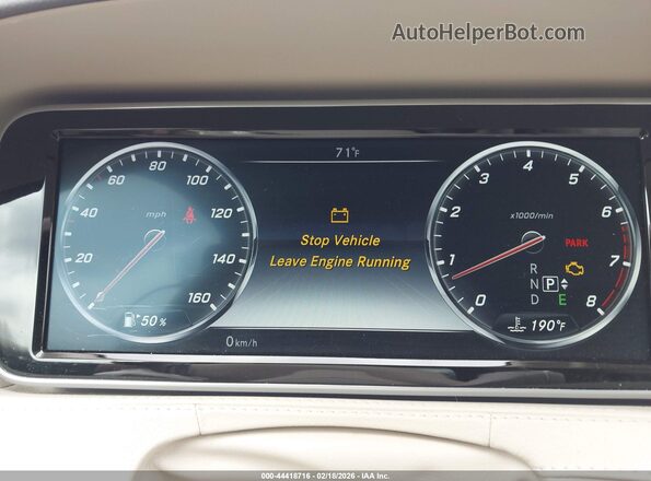 WDDUG8FB6HA313666 2017 MERCEDES-BENZ S-CLASS White 
