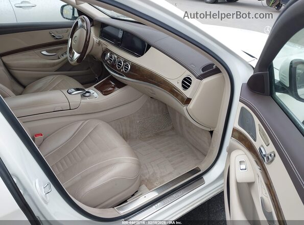 WDDUG8FB6HA313666 2017 MERCEDES-BENZ S-CLASS White 