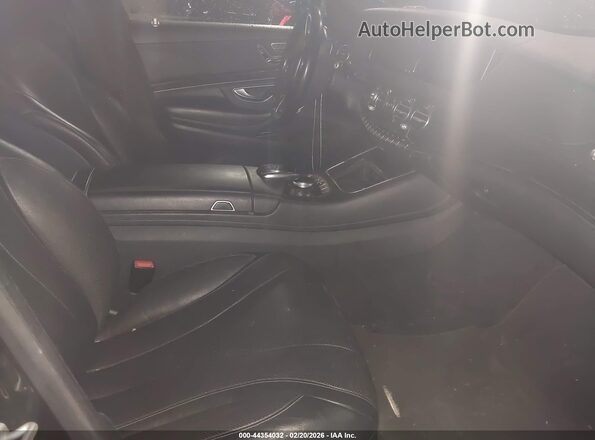 WDDUG8FB8GA236233 2016 MERCEDES-BENZ S-CLASS Black წინა სალონის ხედი