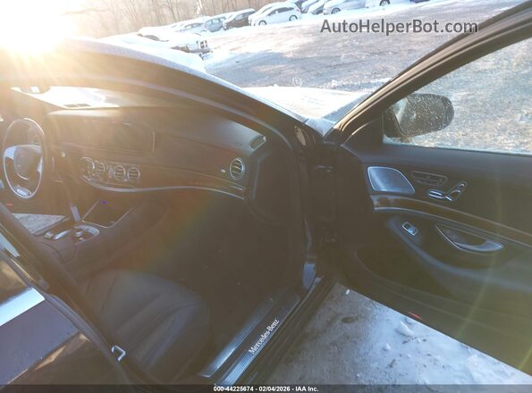 WDDUG8FB8HA332655 2017 MERCEDES-BENZ S-CLASS Black Vista interior delantera
