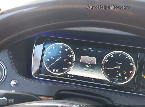 WDDUG8FB8HA332655 2017 MERCEDES-BENZ S-CLASS Black 