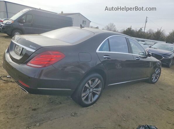 WDDUG8FB9HA309501 2017 MERCEDES-BENZ S Black უკანა მარჯვენა