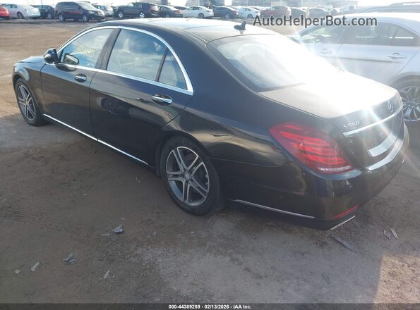 WDDUG8FBXGA225959 2016 MERCEDES-BENZ S-CLASS Black Trasero izquierdo