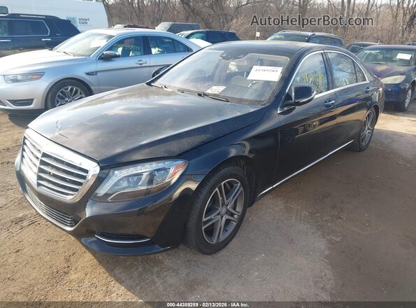 WDDUG8FBXGA225959 2016 MERCEDES-BENZ S-CLASS Black Vista tres cuartos delantera izquierda