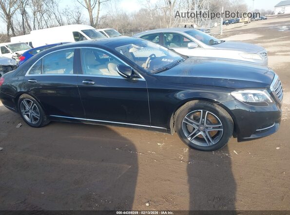 WDDUG8FBXGA225959 2016 MERCEDES-BENZ S-CLASS Black Vista interior trasera