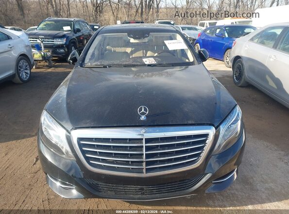 WDDUG8FBXGA225959 2016 MERCEDES-BENZ S-CLASS Black Vista frontal