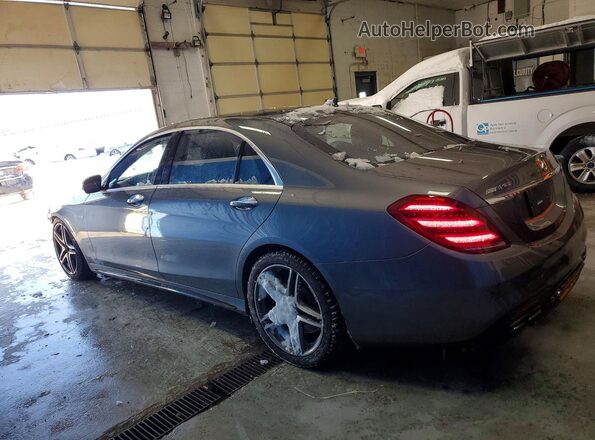 WDDUG8JB3JA422566 2018 MERCEDES-BENZ S Gray უკანა მარცხენა