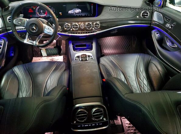 WDDUG8JB3JA422566 2018 MERCEDES-BENZ S Gray წინა პანელის ხედი